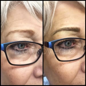 Eyebrow Tattoo result by Brows By Echo in Kirksville, MO