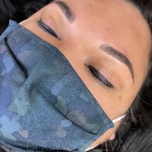 Eyebrow Tattoo result by Brows By Eva in Houston, TX