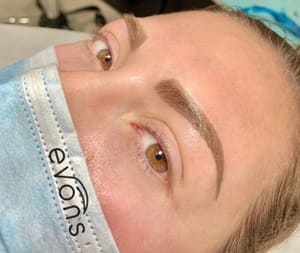 Eyebrow Tattoo result by Brows by Evons in Rancho Mirage, CA