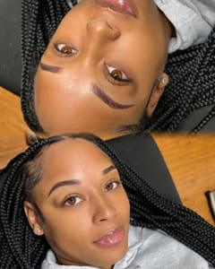 Eyebrow Tattoo result by Brows by fal in Charlotte, NC