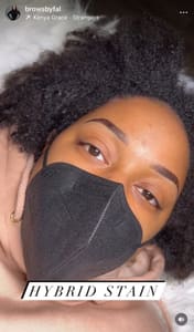 Eyebrow Tattoo result by Brows by fal in Charlotte, NC