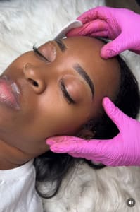 Eyebrow Tattoo result by Brows by fal in Charlotte, NC
