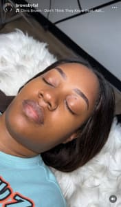 Eyebrow Tattoo result by Brows by fal in Charlotte, NC