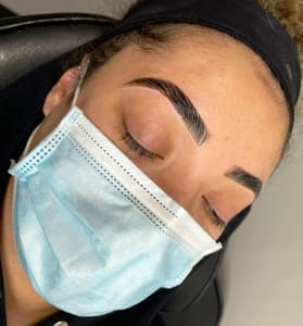 Eyebrow Tattoo result by Brows By Fatima in Sunnyvale, TX