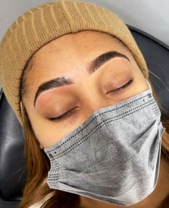 Eyebrow Tattoo result by Brows By Fatima in Sunnyvale, TX