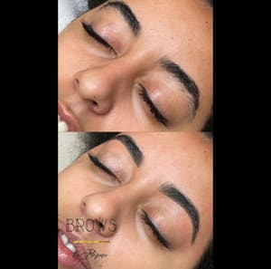 Eyebrow Tattoo result by Brows by Florence - Full Body Waxing in Columbia, MD