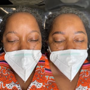 Eyebrow Tattoo result by Brows by Florence - Full Body Waxing in Columbia, MD