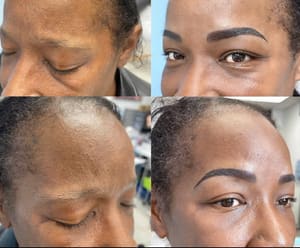 Eyebrow Tattoo result by Brows by Hally Tran at a Place of Joy in Findlay, OH
