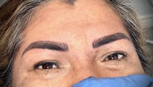 Eyebrow Tattoo result by Brows By Inez in Tustin, CA