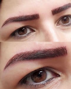 Eyebrow Tattoo result by Brows By Inez in Tustin, CA