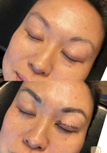 Eyebrow Tattoo result by Brows by Isabel in Sherman Oaks, CA