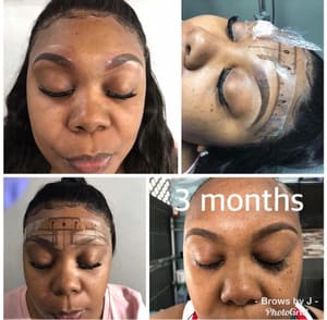 Eyebrow Tattoo result by Brows by J INC in Indianapolis, IN