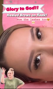 Eyebrow Tattoo result by Brows By Jaqueliyn Cadena in Mission, TX