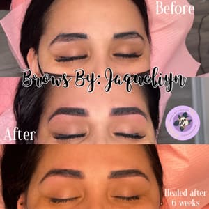 Eyebrow Tattoo result by Brows By Jaqueliyn Cadena in Mission, TX