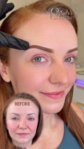 Eyebrow Tattoo result by Brows By Jenny in Richardson, TX