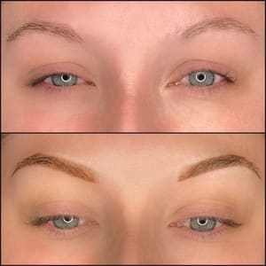 Eyebrow Tattoo result by Brows By Jessy in Solon, OH