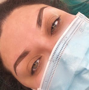 Eyebrow Tattoo result by Brows By Joolie in Fullerton, CA