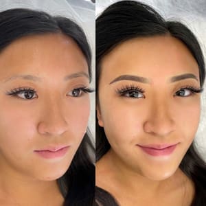 Eyebrow Tattoo result by Brows By Joolie in Fullerton, CA