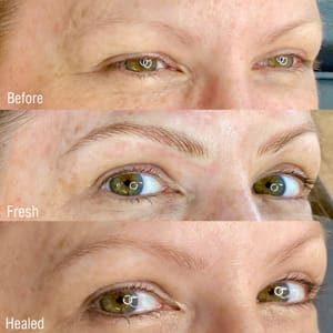 Eyebrow Tattoo result by Brows by Kaitlyn LLC in Minneapolis, MN