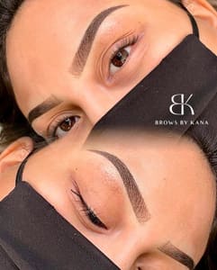 Eyebrow Tattoo result by Brows by Kana in Honolulu, HI