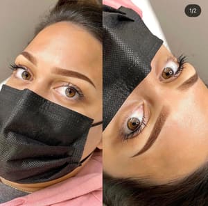Eyebrow Tattoo result by Brows by Kana in Honolulu, HI