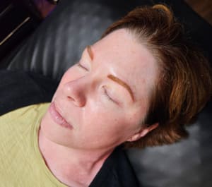 Eyebrow Tattoo result by Brows By Laura in Roscoe, IL