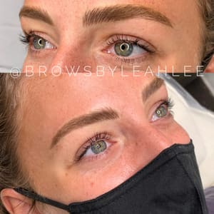 Eyebrow Tattoo result by Brows by Leah Lee in San Diego, CA