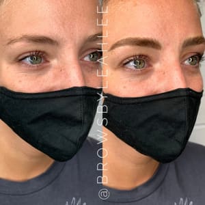 Eyebrow Tattoo result by Brows by Leah Lee in San Diego, CA