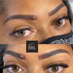 Eyebrow Tattoo result by Brows by Lissette in Fishers, IN