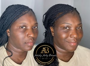 Eyebrow Tattoo result by Brows by Liz / Microblading - Raleigh in Raleigh, NC