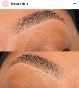 Eyebrow Tattoo result by Brows By Lolo in Southfield, MI