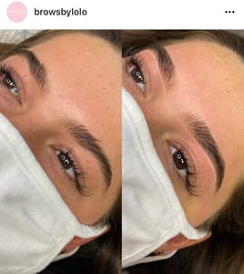 Eyebrow Tattoo result by Brows By Lolo in Southfield, MI