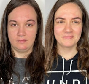 Eyebrow Tattoo result by Brows By Lulu in Minneapolis, MN