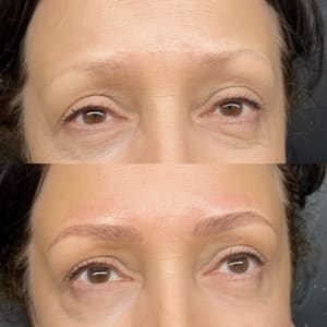 Eyebrow Tattoo result by Brows By Maddie K in New Braunfels, TX