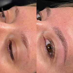 Eyebrow Tattoo result by Brows By Maddie K in New Braunfels, TX