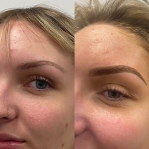 Eyebrow Tattoo result by Brows by Maizy LLC in Flagstaff, AZ