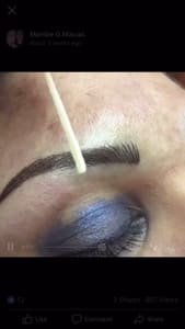 Eyebrow Tattoo result by Brows By Mandie in Alice, TX