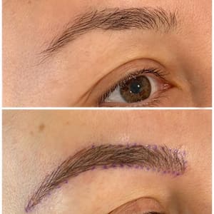 Eyebrow Tattoo result by Brows by MarLee in Novato, CA