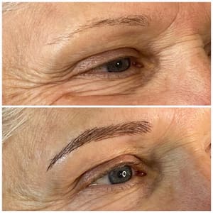 Eyebrow Tattoo result by Brows by MarLee in Novato, CA