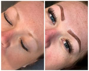 Eyebrow Tattoo result by Brows by Mercedes - Permanent Makeup & Fine-Line Tattoos in American Fork, UT