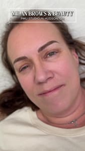 Eyebrow Tattoo result by Brows By Milan in Hudson, OH