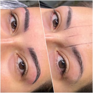 Eyebrow Tattoo result by Brows By Milan in The Woodlands, TX