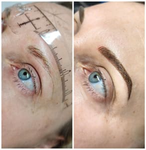 Eyebrow Tattoo result by Brows By Mini, Walnut Creek in Walnut Creek, CA