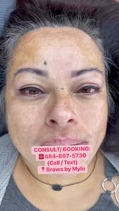 Eyebrow Tattoo result by Brows By Mylo- Permanent Cosmetics in Nazareth, PA