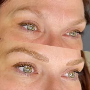 Eyebrow Tattoo result by Brows by Nat- Microblading + Brow Lamination in Scottsdale, AZ