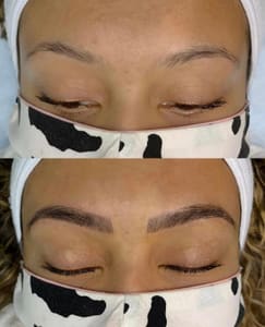 Eyebrow Tattoo result by Brows by Natalia in La Jolla, CA