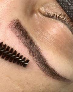Eyebrow Tattoo result by Brows by Natalia in La Jolla, CA