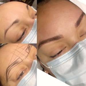 Eyebrow Tattoo result by Brows by Natalia in La Jolla, CA