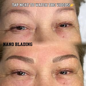 Eyebrow Tattoo result by Brows by Nesa in Studio City, CA