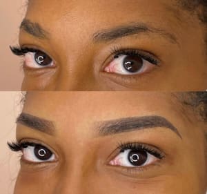 Eyebrow Tattoo result by Brows By Nidea in Chesterfield, MI